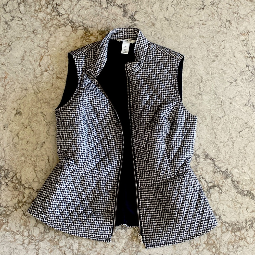 XS White House Black Market vest